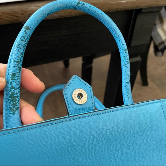 FENDI Petite Jules Hand Bag Leather 2way - Picture 16 of 16